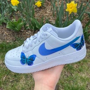 Custom Butterfly Nike AF1s